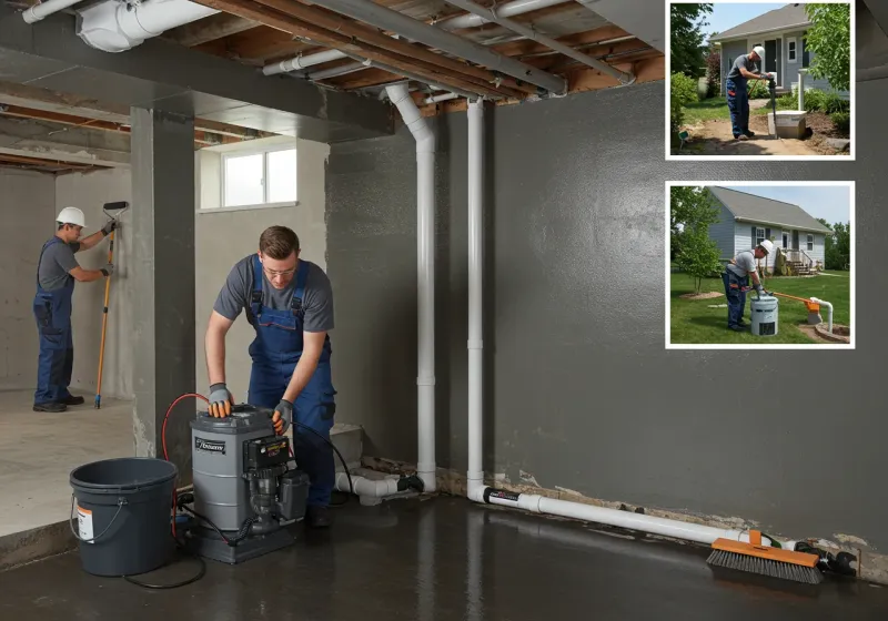 Basement Waterproofing and Flood Prevention process in Mendon, MA